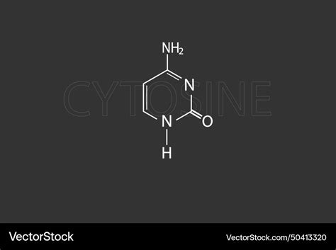 Glycerol Molecular Skeletal Chemical Formula Vector Image