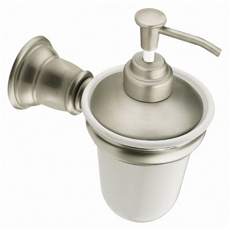 Moen Brushed Nickel Soap Dispenser In The Soap And Lotion Dispensers Department At