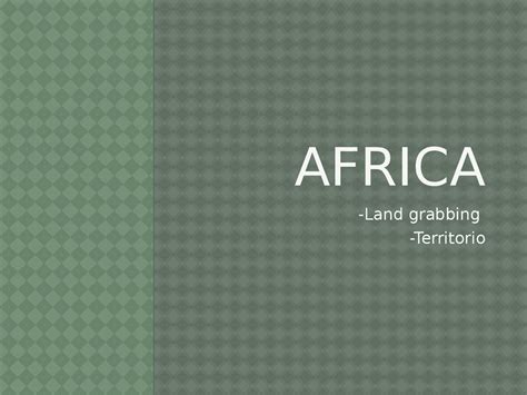 Powerpoint Sull Africa Schemi E Mappe Concettuali Di Geografia Docsity