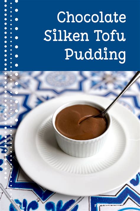 Chocolate Silken Tofu Pudding (Vegan) | Fikabröd