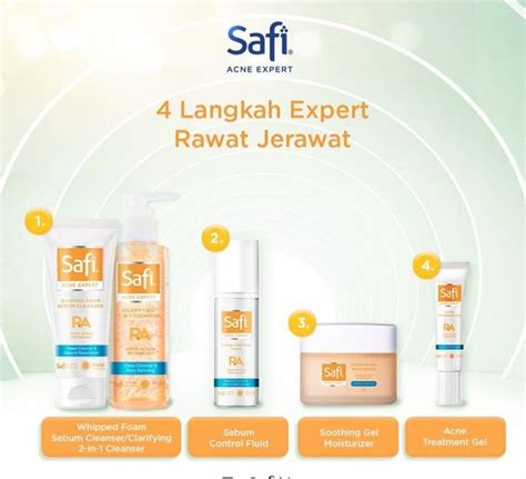 Rekomendasi Produk Safi Untuk Atasi Jerawat Hempaskan Bakteri