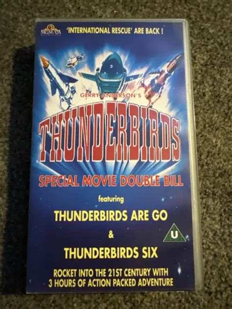 Thunderbirds Are Go Thunderbirds Six Mgm Uk Pal Vhs Video Gerry