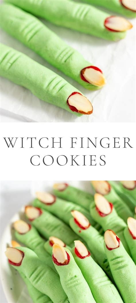 Witch Finger Cookies | Easy Cookie Recipes