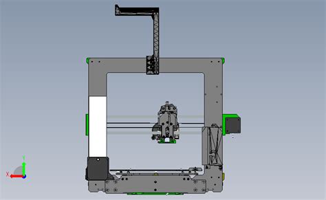 A09 Prusa I3 Mk3 3d打印机 Solidworks 2017 模型图纸下载 懒石网