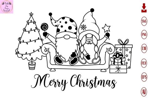 Christmas Gnome Svg Christmas Svg (2233692)