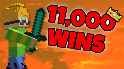 11 000 Skywars Duels Wins YouTube