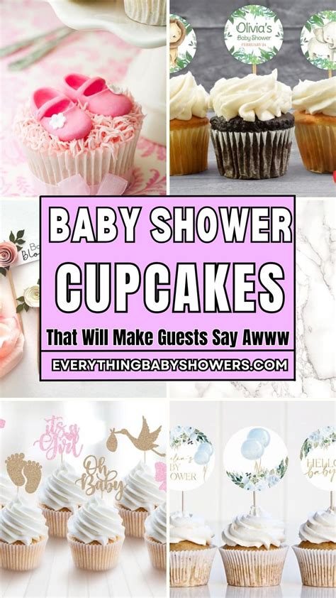 6 Simple Cupcake Ideas For Your Baby Shower Artofit