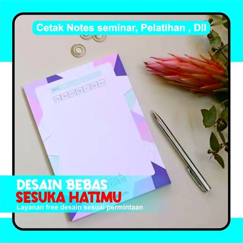 Jual BLOCK NOTE Notes Seminar Meeting Hotel Souvenir Shopee Indonesia