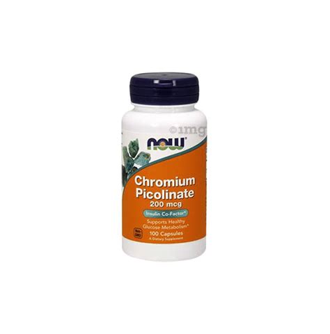 Now Foods Chromium Picolinate 200mcg For Healthy Glucose Metabolism Capsule Buy Bottle Of