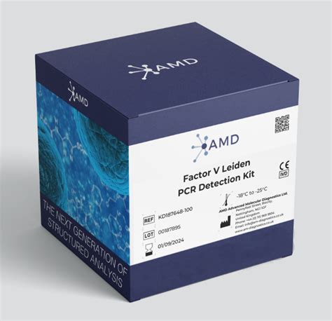 Factor V Leiden PCR Detection Kit Advanced Molecular Diagnostics AMD