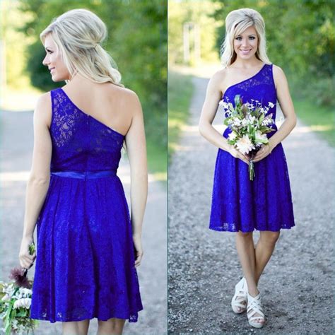 Short Royal Blue Bridesmaid Dresses Nelsonismissing