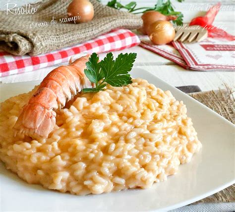 Risotto Alla Crema Di Scampi Ricetta Classica