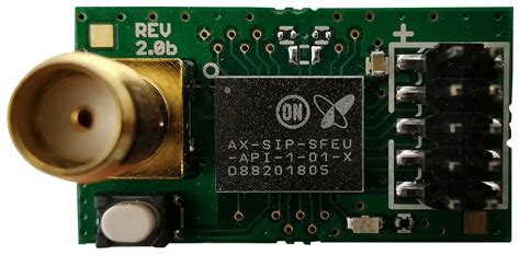 Dvk Sip Sfeu Gevk Onsemi Development Kit Ax Sip Sfeu Sigfox Iot