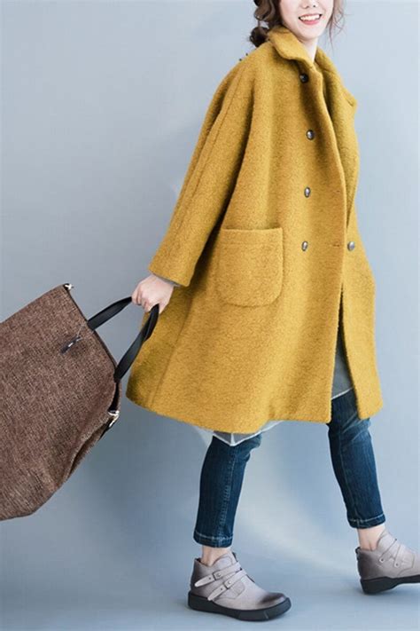 Wool Peacoat Womens Wool Coats W1401– FantasyLinen