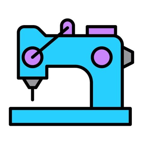 Premium Vector Sewing Machine Icon Design Illustration Design