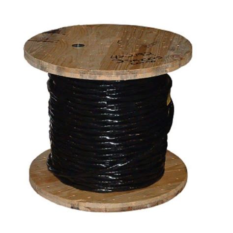 Southwire By The Foot Black Stranded Cu Simpull Thhn Wire