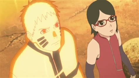 Naruto And Sarada Boruto Naruto Next Generations Sarada Uchiha