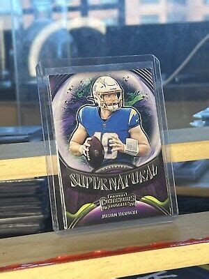 2021 Panini Contenders Supernatural SN JHE Justin Herbert EBay