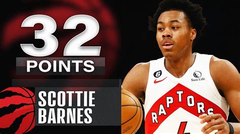 Scottie Barnes Scores CAREER HIGH 32 Points Vs Lakers March 10 2023