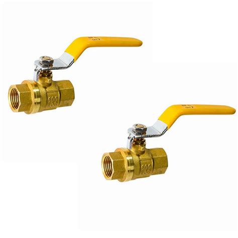 Amazon SHMONO 1 2 Brass Ball Valves NPT Female 600 WOG Lever