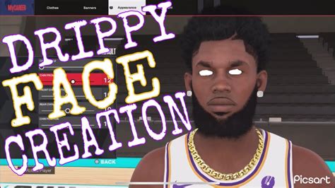 NBA 2K24 NEXT GEN DRIPPY FACE CREATION LOOK LIKE A PRO YouTube