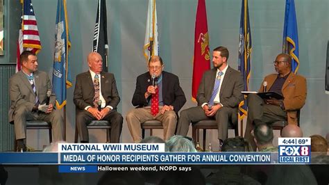 Medal Of Honor Recipients Gather At New Orleans National World War Ii Museum Youtube