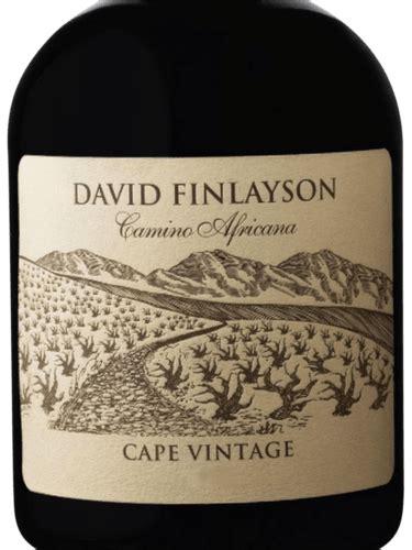 Edgebaston David Finlayson Camino Africana Cape Vintage Vivino US