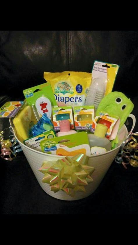 Baby Shower Gift Basket Dollar Tree Finds Diy Gifts Pinterest