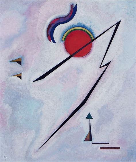 Wassily Kandinsky Angular Line Art Print On Canvas