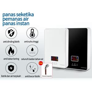 Jual Water Heater Instan Pemanas Air Kamar Mandi Listrik Low Watt