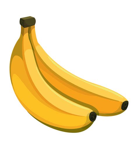 Banana Vector Clipart Graphic Transparent