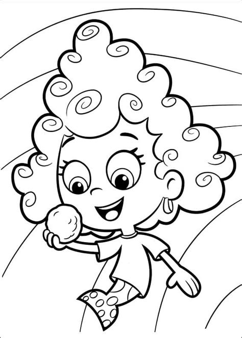 Desenhos De Gil De Bubble Guppies Para Colorir E Imprimir