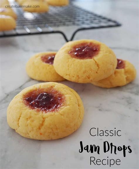 This Classic Raspberry Jam Drops Recipe Is Just Like The One I Grew Up With These Biscuits Are