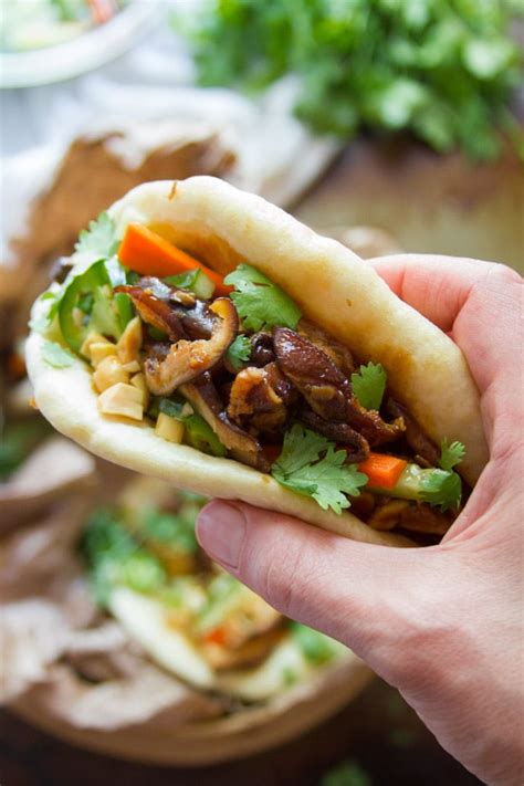 Shiitake Mushroom Vegan Bao Buns Connoisseurus Veg