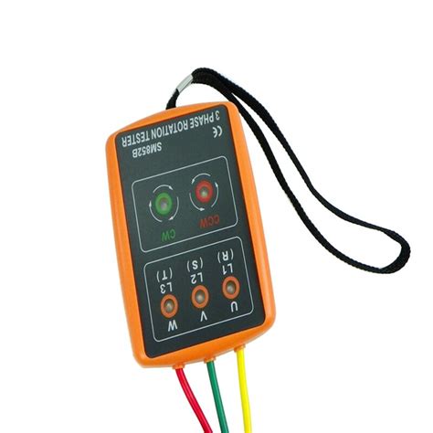 Phase Rotation Tester Digital Phase Indicator De Vicedeal