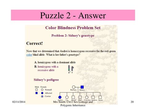 Ppt Chapter Sex Linkage And Polygenic Inheritance Powerpoint