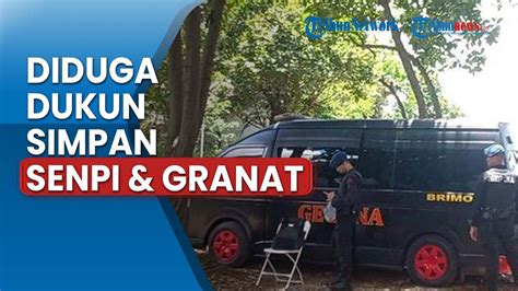 Simpan Granat Hingga Senjata Api Ilegal Terduga Dukun Santet Di