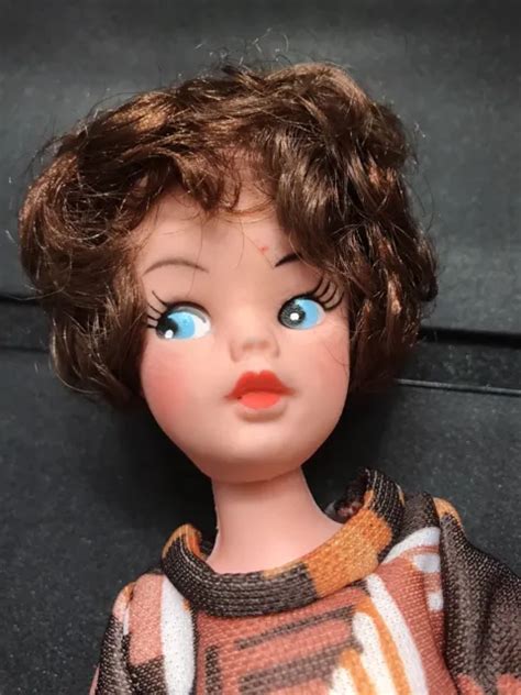 Vintage 1960s Or 1970s Sindy Doll Tammy Doll Size Dressed Clone Aged