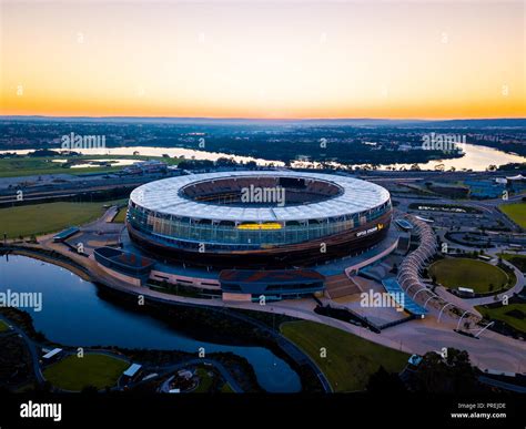 Perth Stadium Aerial Hi Res Stock Photography And Images Alamy