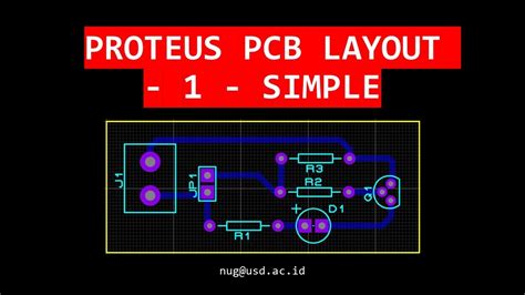 How To Convert Circuit Diagrams To Pcb Layout In Proteus How