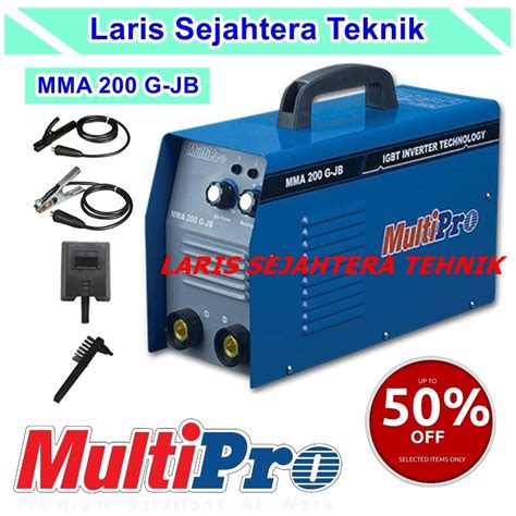 Jual Mesin Las Multipro Mma Gjb Trafo Las Inverter Arc G Jb