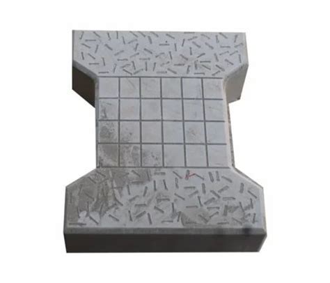 Material Concrete 60mm Grey I Dumble Paver Block At Rs 14 Piece In