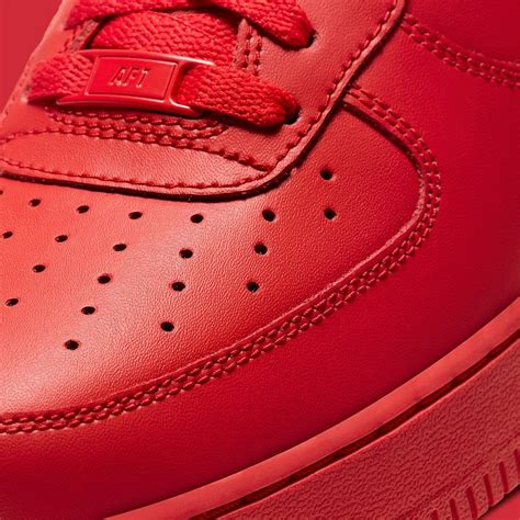 Nike Air Force 1 Ganha Nova Versão “triple Red”