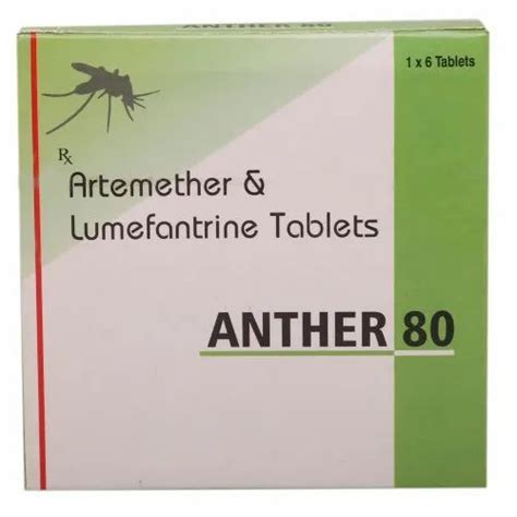 Artemether And Lumefantrine Tablets Prescription Treatment Malaria