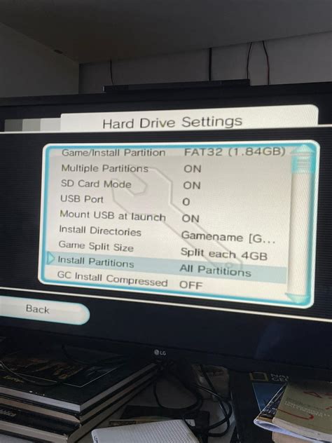 USB Loader GX Sees Wrong Game Install Partition Wrong HDD Capacity