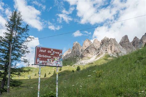 Gr Dner Joch Passo Gardena Motorrad Und Touren