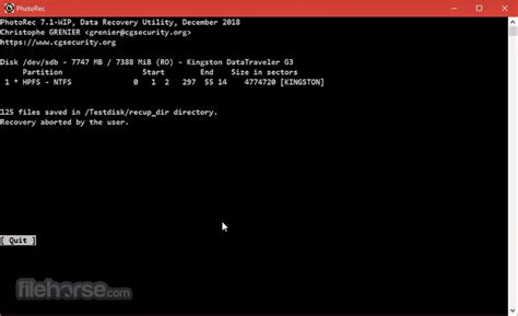 PhotoRec Download (2025 Latest)