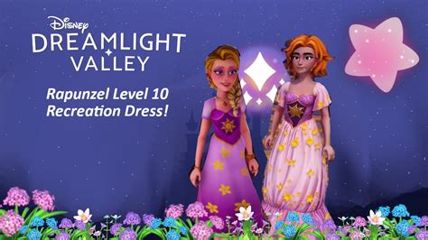 Recreating The Rapunzel Level Friendship Reward Dress Youtube