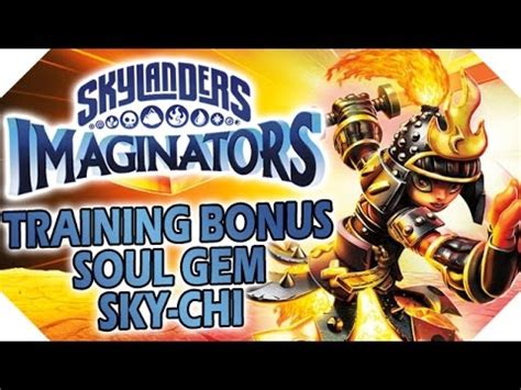 EMBER Training Bonus Soul Gem Sky Chi Skylanders Imaginators