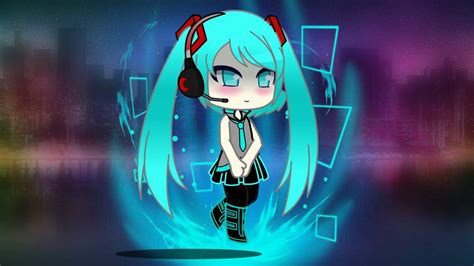 My Gacha club character of Hatsune Miku | Gacha-Life Amino